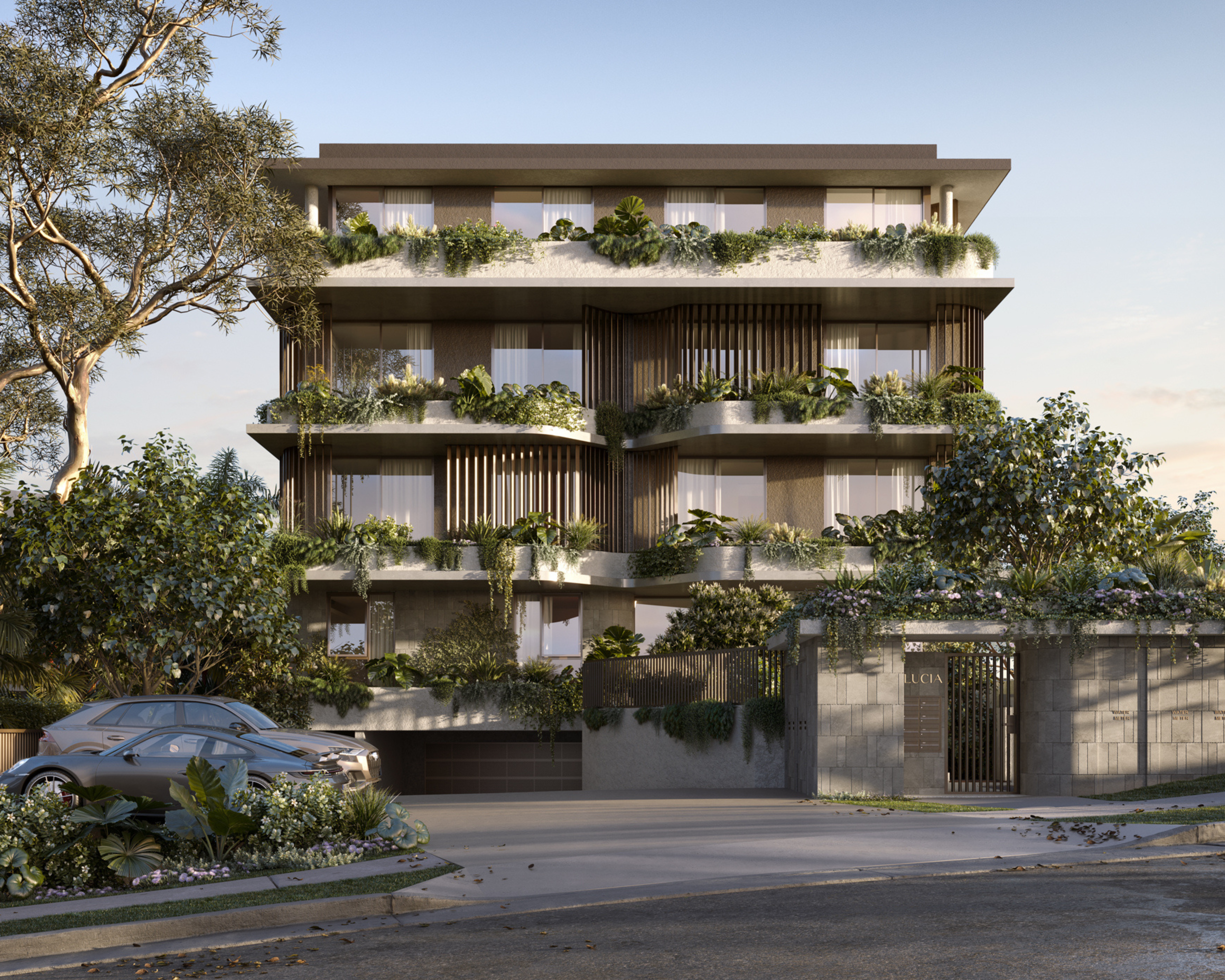 Lucia, Highgate Hill Exterior Render