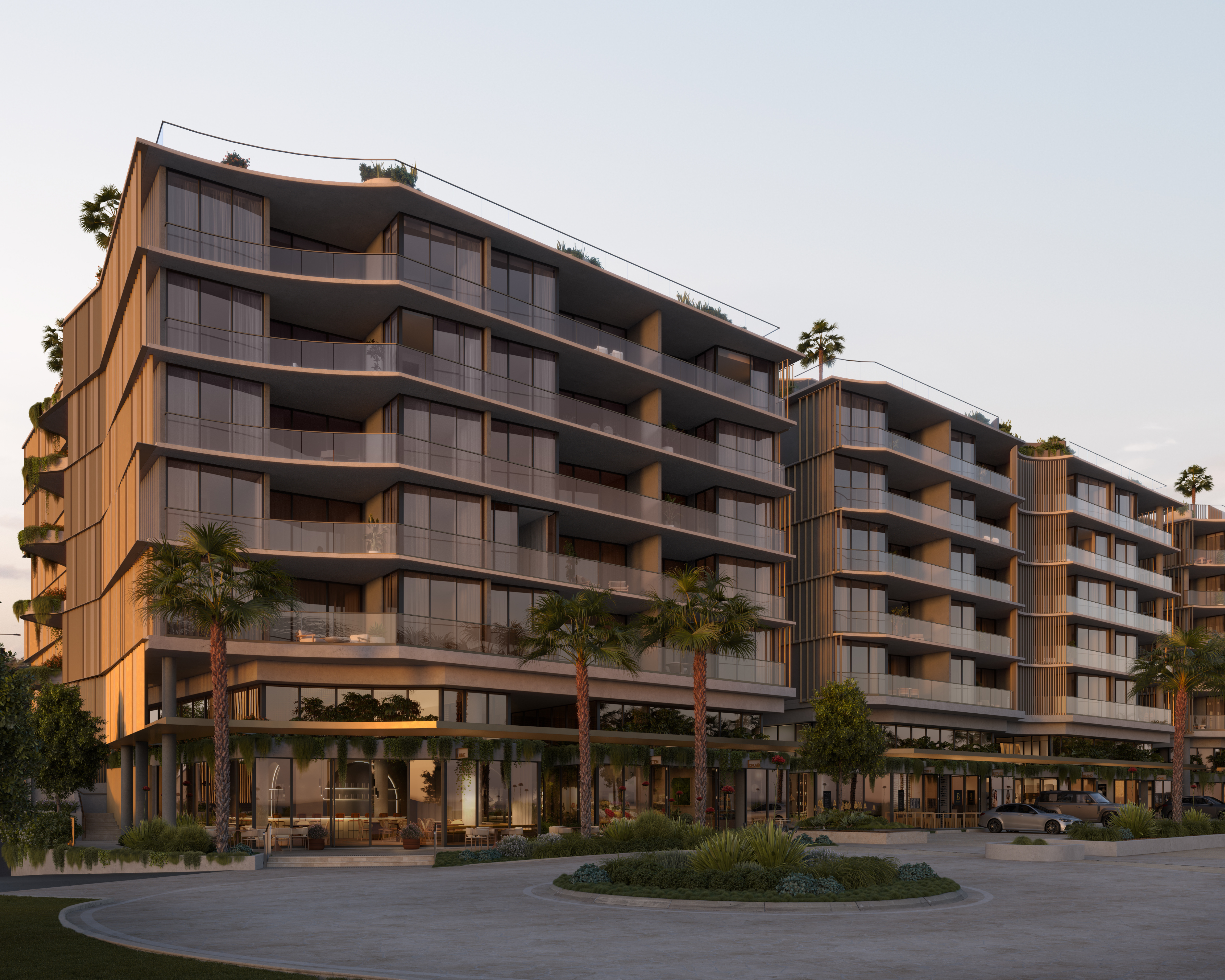 Vila, East Village Boulevard West Render